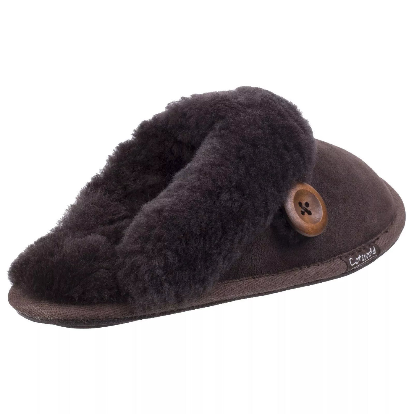 Cotswold Lechlade Sheepskin Mule Slippers for Women