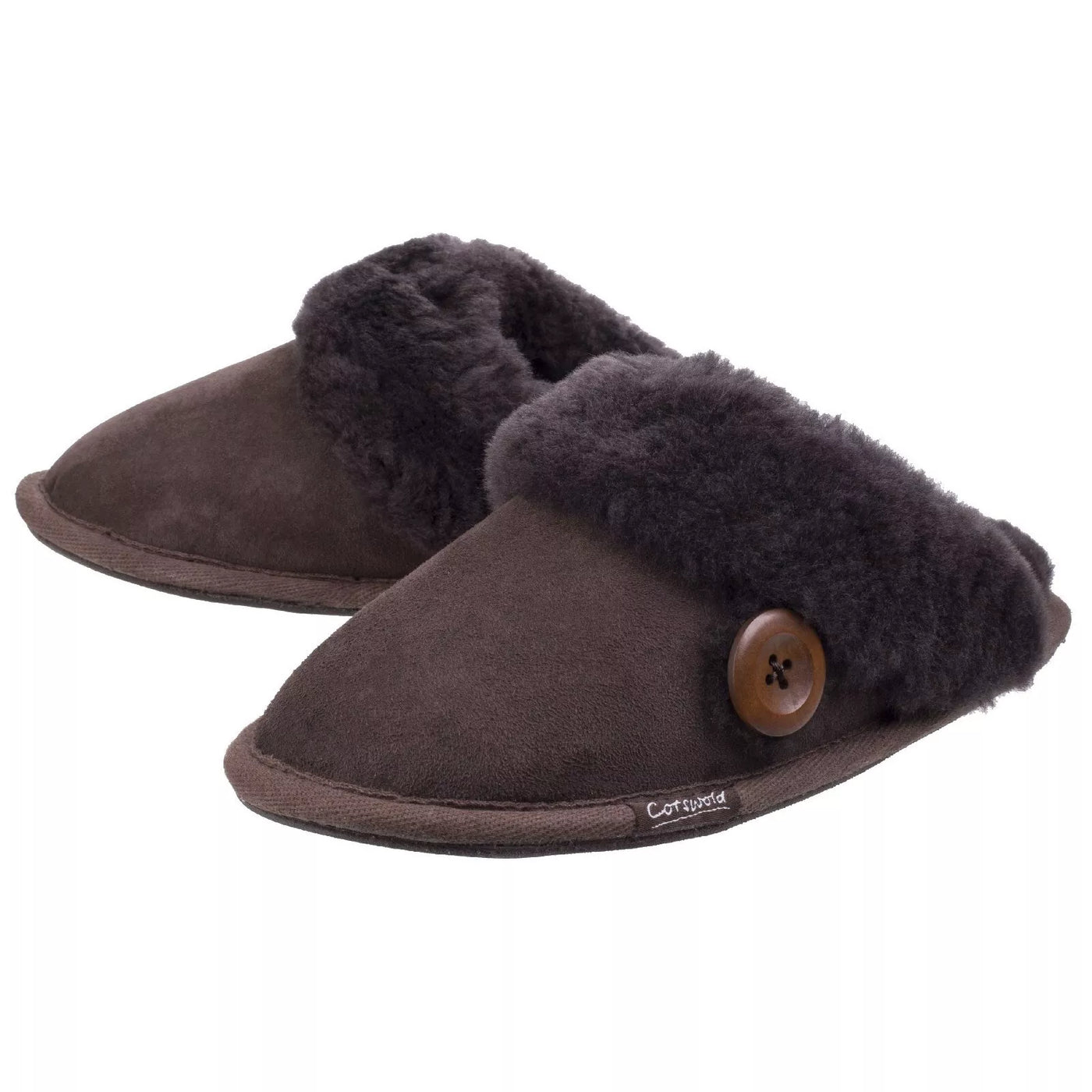 Cotswold Lechlade Sheepskin Mule Slippers for Women