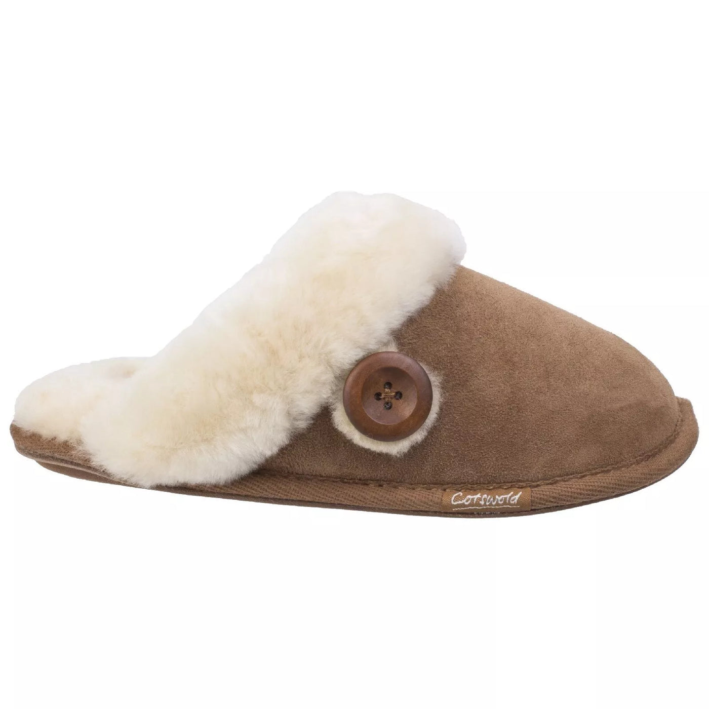 Cotswold Lechlade Sheepskin Mule Slippers for Women