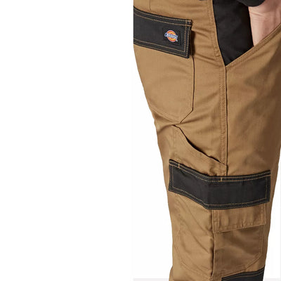 Dickies Everyday Tuff Multi & Knee Pocket Extreme Trouser Kha/Black