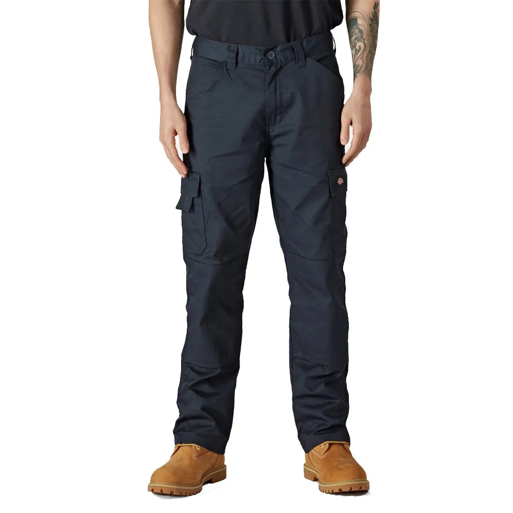 Dickies Everyday Trousers Navy Blue with Knee Pad Pockets