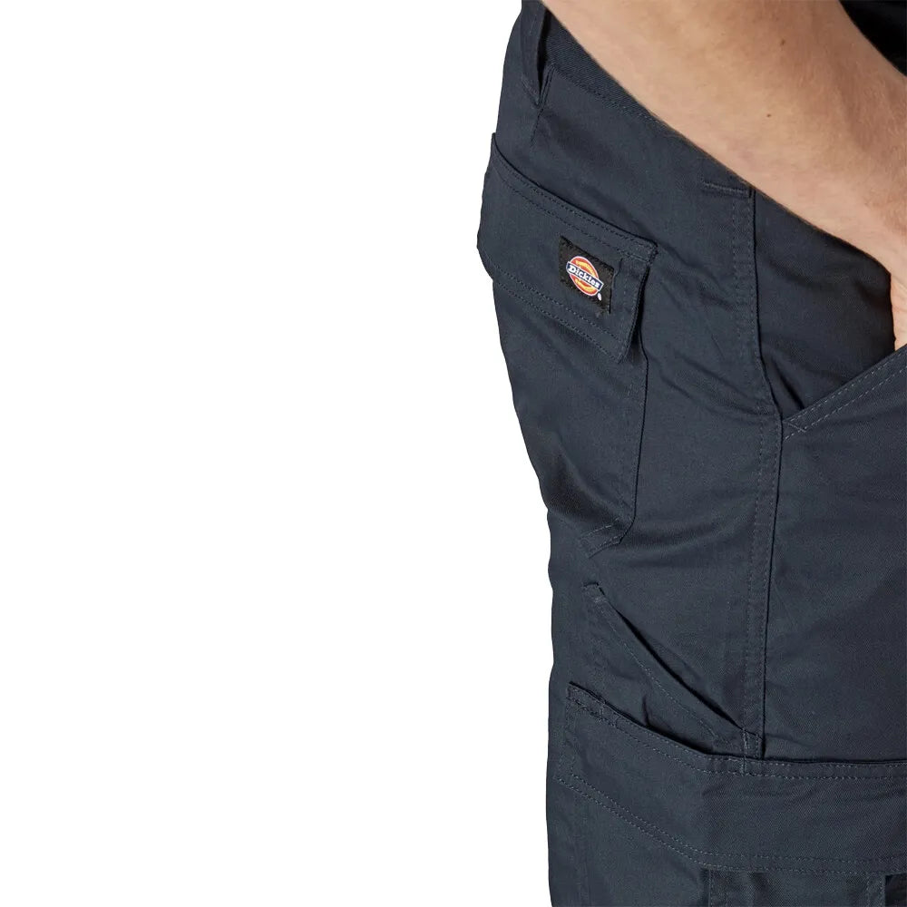 Dickies Everyday Trousers Navy Blue with Knee Pad Pockets