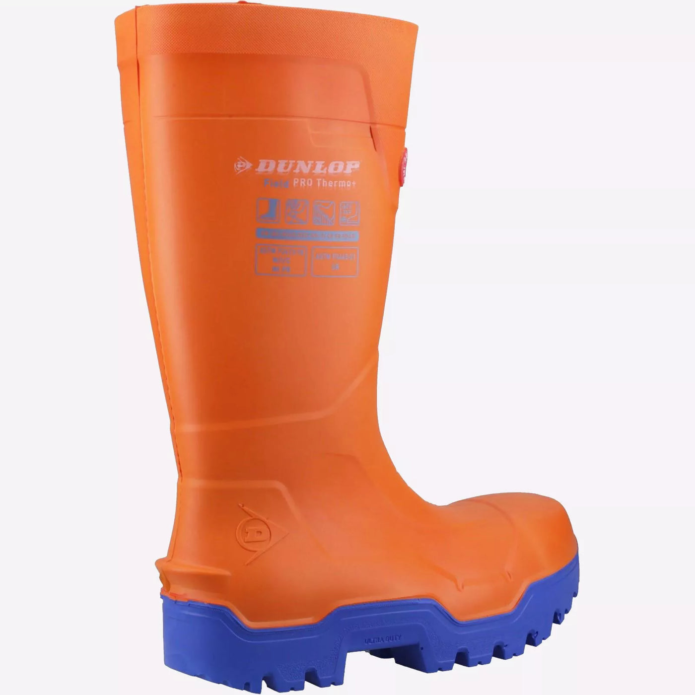 Dunlop Fieldpro Thermo Safety Wellington Orange Boot