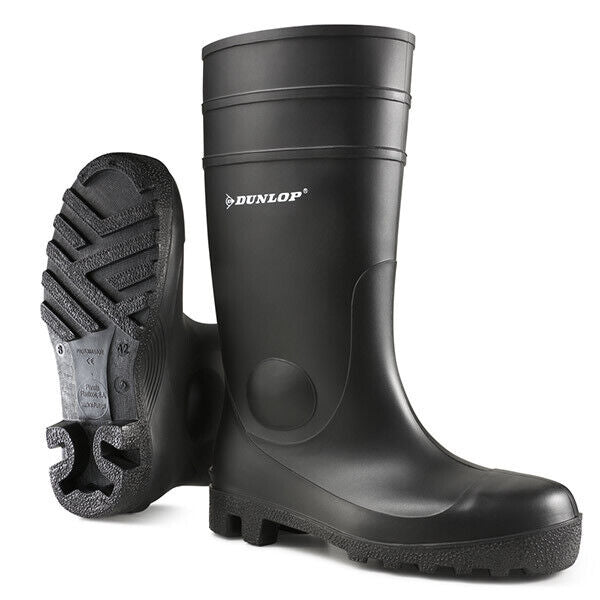 Dunlop Protomaster Black Safety Wellington