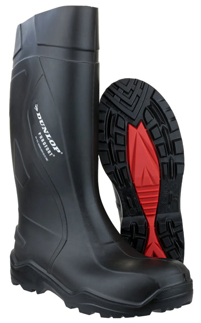 Dunlop Purofort Full Safety Rubber Boots for Men