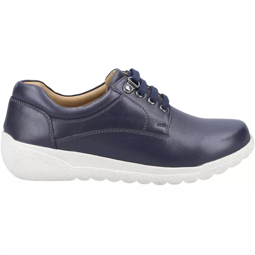 Fleet & Foster Ladies Cathy Grain Lace Up Leather Shoes