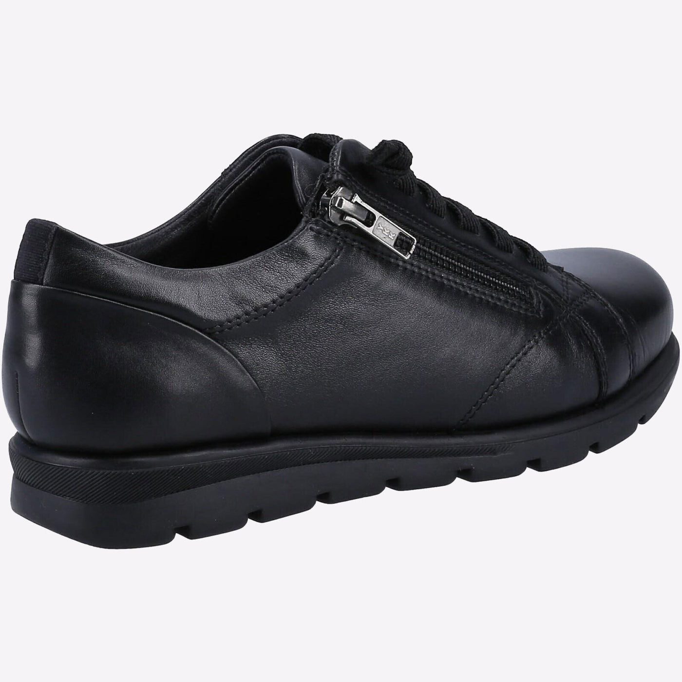 Fleet & Foster Ladies Polperro Leather Comfortable Leather Sneakers