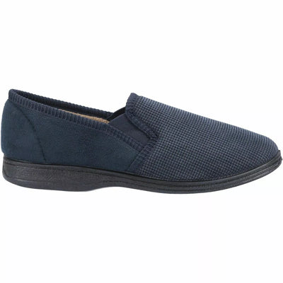 Fleet & Foster Tim Navy Classic Men Slippers