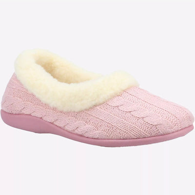 Fleet & Foster Sarina Plush Memory Foam Slippers