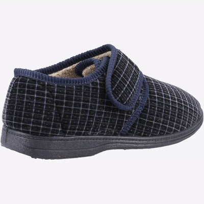 Fleet & Foster Sam Velcro Men's Touch Fastening Slipper