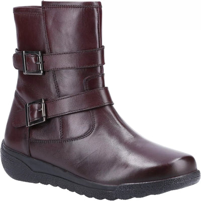 Fleet & Foster Zambia leather Tall Wedge Women Star Leather Boot