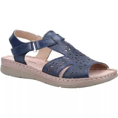 Fleet & Foster Women Ruth Memory Foam Leather Sandals