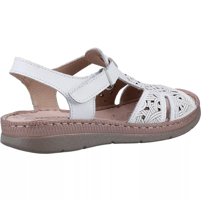 Fleet & Foster Women Ruth Memory Foam Leather Sandals