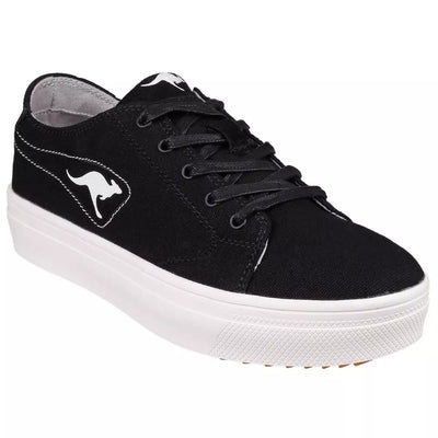 Kangaroos Women K-Mid Plateau Low Top Sneakers