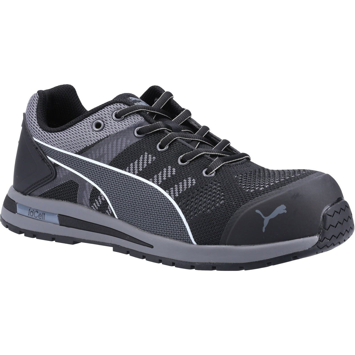 Puma Elevate Knit  Black /Gry Safety Trainers