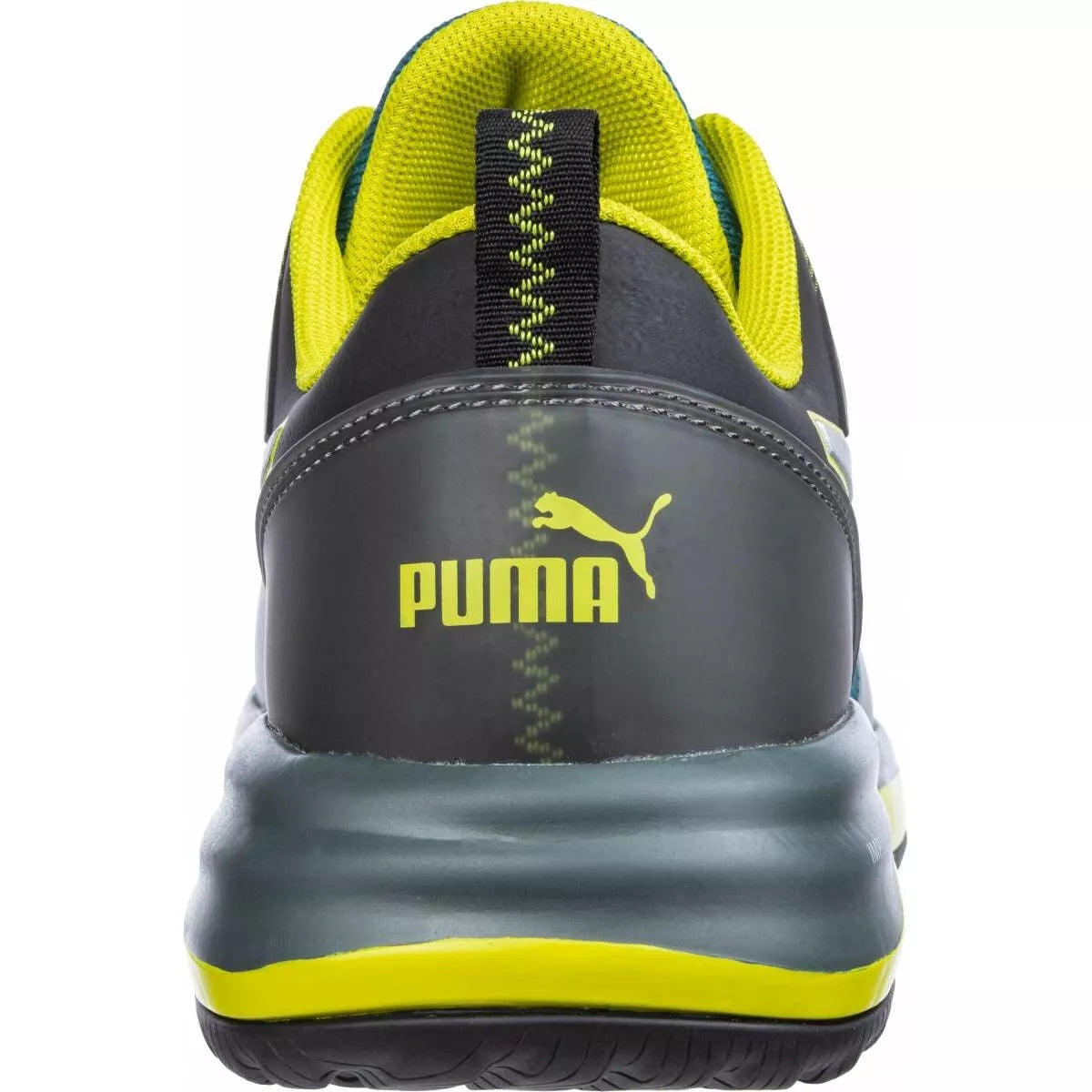 Puma Safety Charge Low Steel Toe Stylish Blue Design Shoes