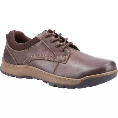 Hush Puppies Olson  Mens Lace Up Leather Casual Shoe