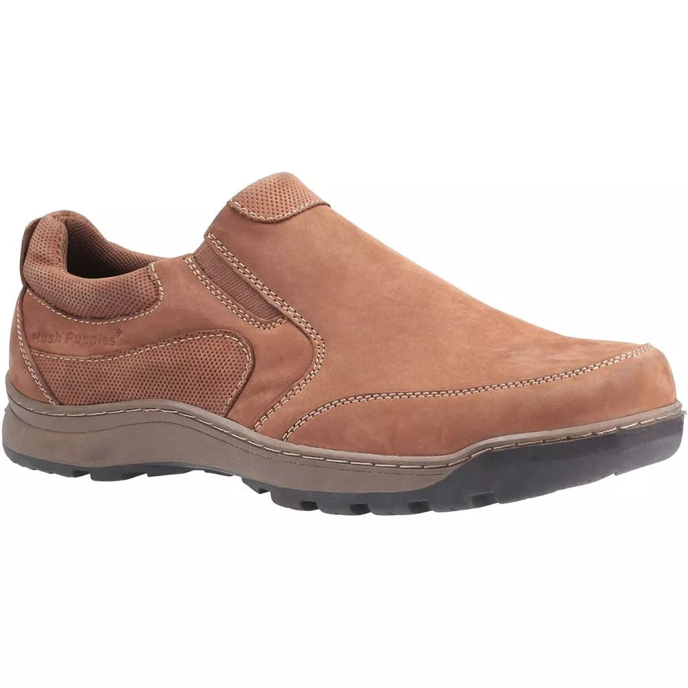 Hush Puppies Bush Conway Comfort Leather Shoes