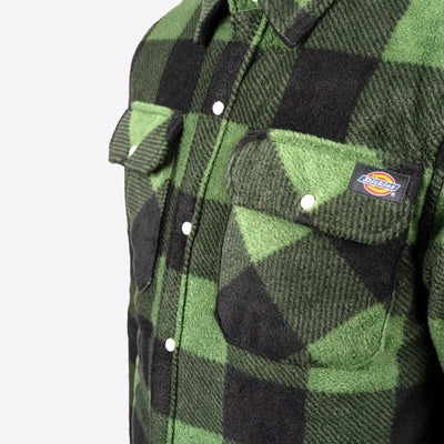 Dickies Portland Big Tall Sherpa Lined Flannel Shirt