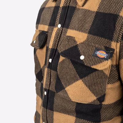 Dickies Portland Big Tall Sherpa Lined Flannel Shirt