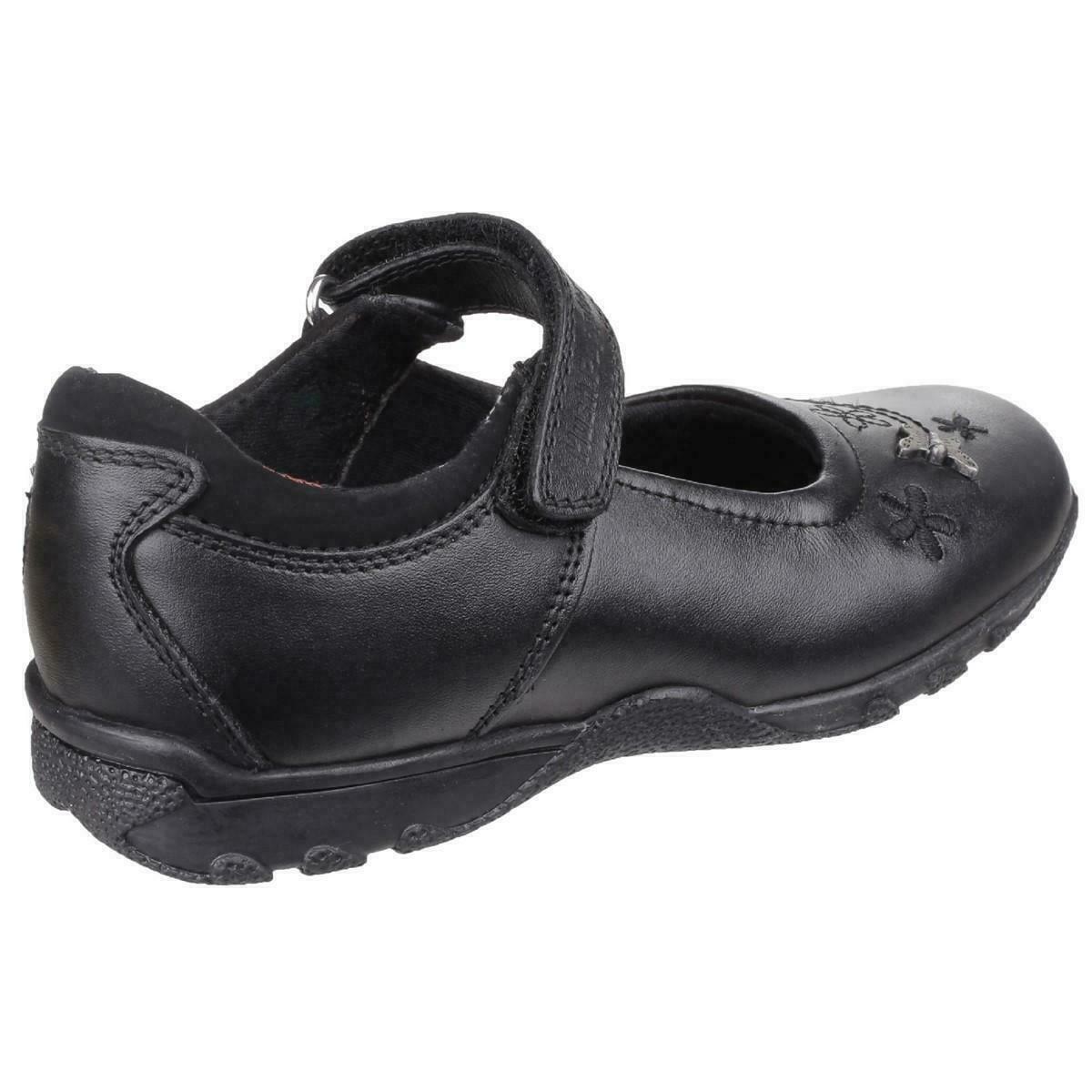 Hush Puppies Clare Girls Back to School Shoe in Black