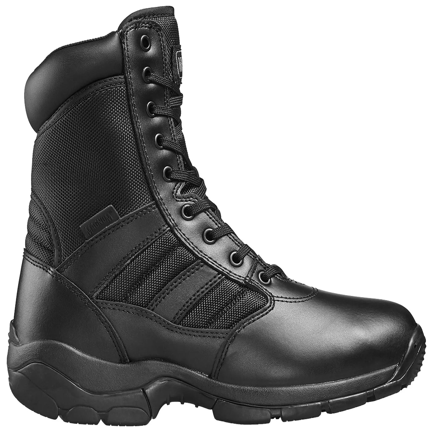 Magnum Panther 8.0 Side Zip Black Mens Boot