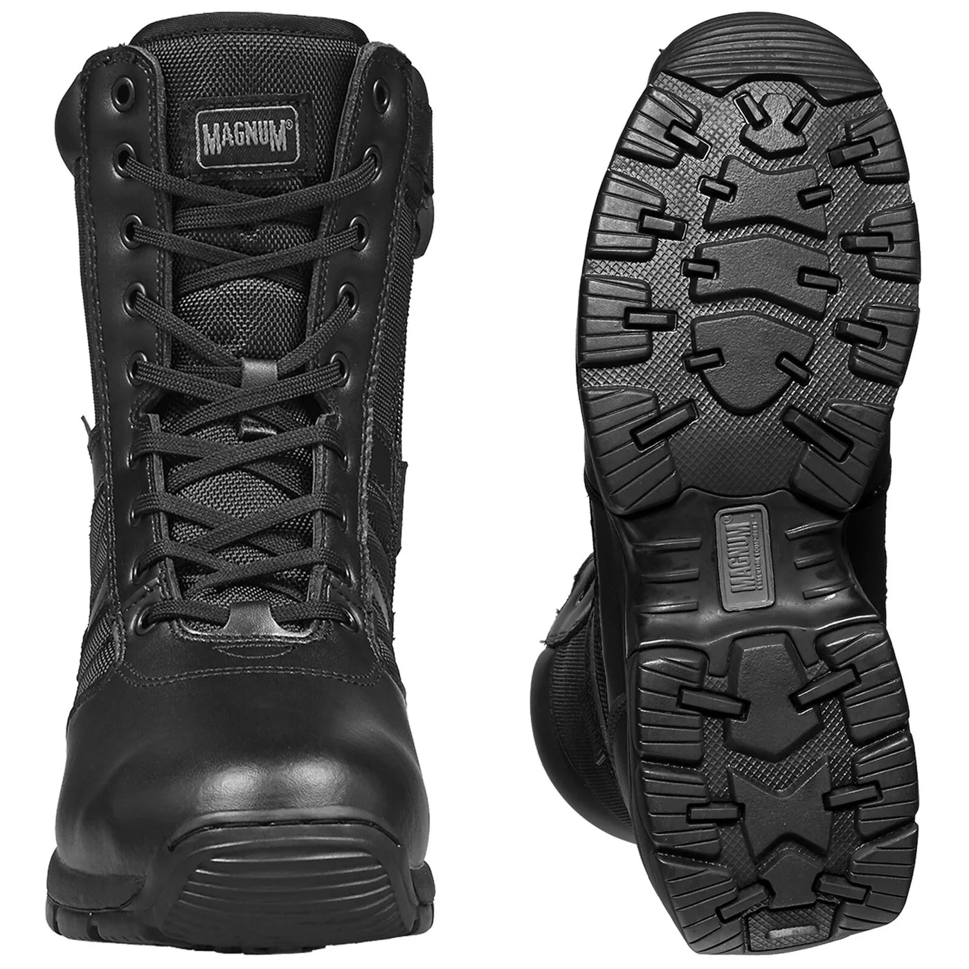 Magnum Panther 8.0 Side Zip Black Mens Boot