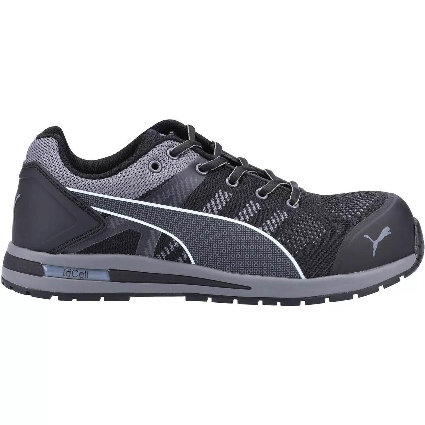 Puma Elevate Knit  Black /Gry Safety Trainers