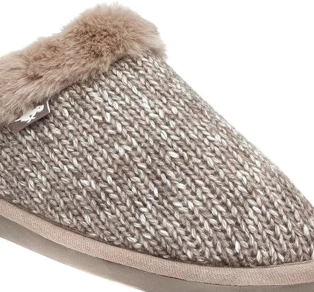 Rocket Dog Taupe Rosie Glenview Knit Comfort Slipper