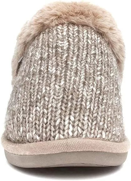 Rocket Dog Taupe Rosie Glenview Knit Comfort Slipper