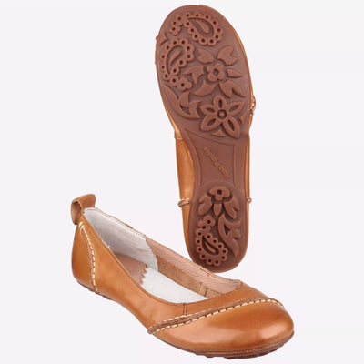 Hush Puppies Janessa Slip-on Ladies Tan Shoe