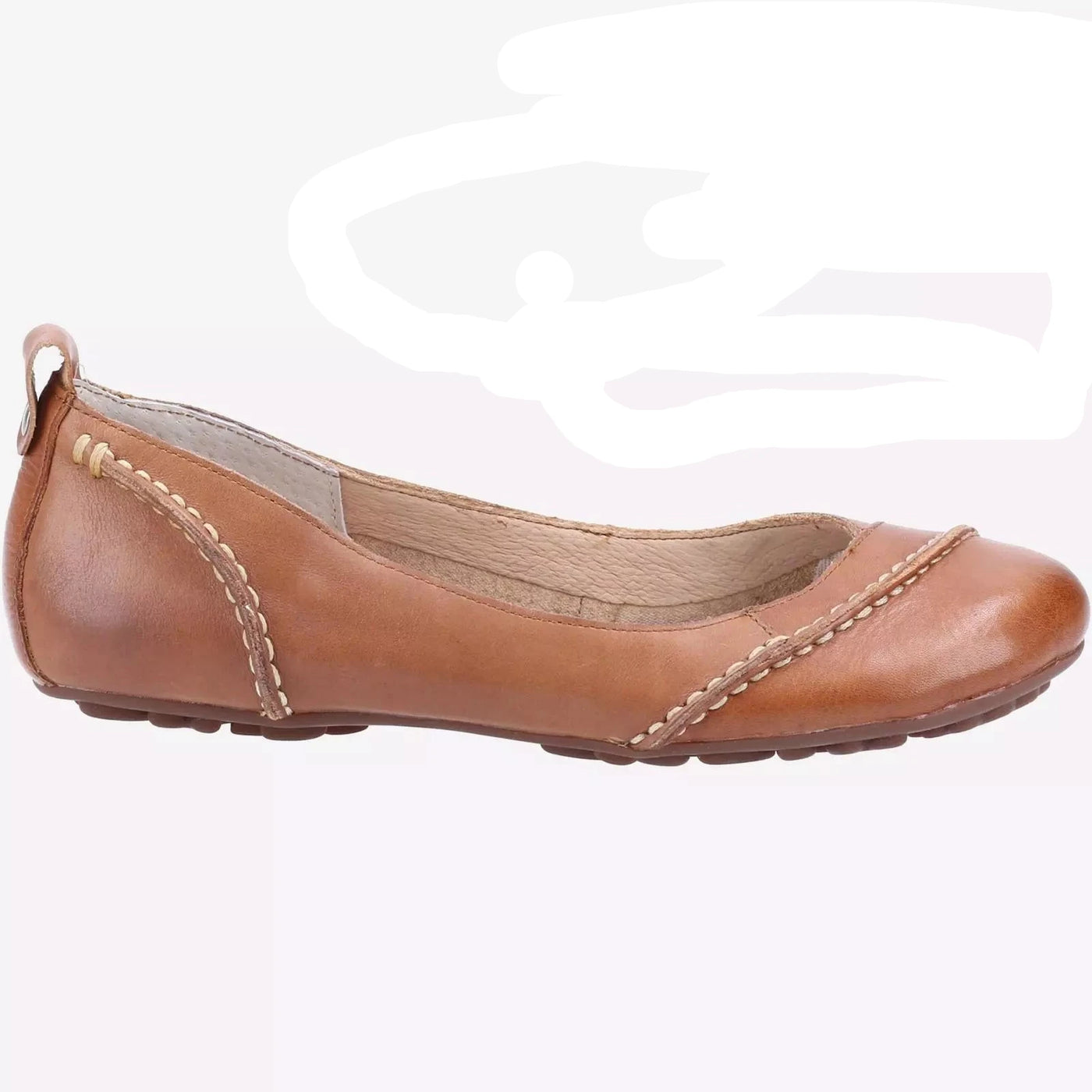 Hush Puppies Janessa Slip-on Ladies Tan Shoe