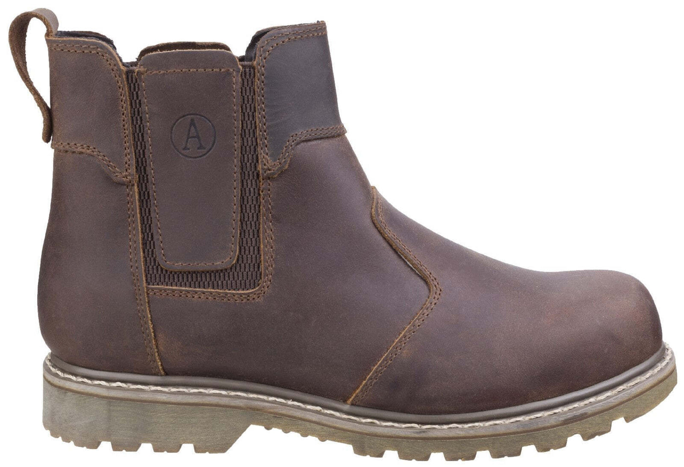 Amblers Abingdon Dealer Mens Brown Boots