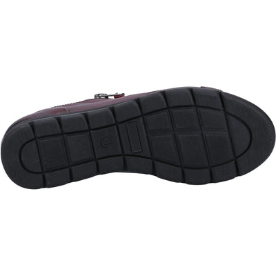 Fleet & Foster Ladies Polperro Leather Comfortable Leather Sneakers