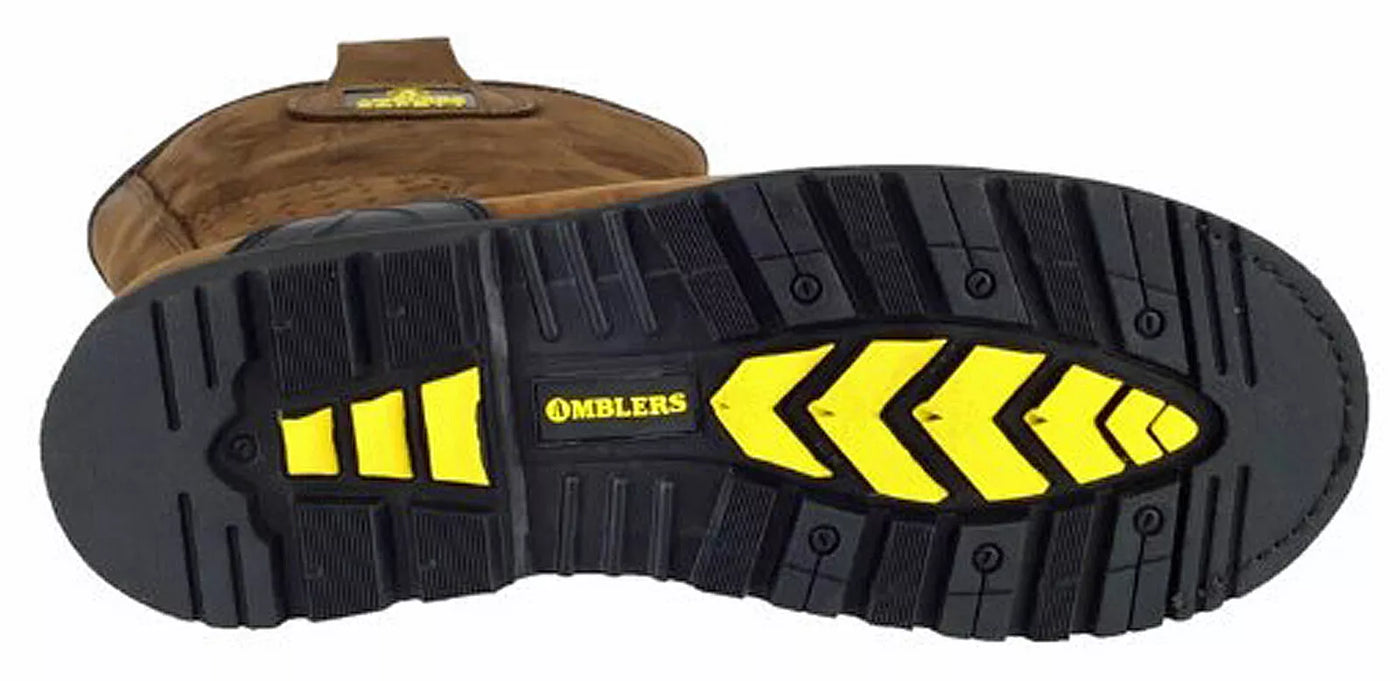 Amblers Safety Steel S3 Waterproof Brown Boot