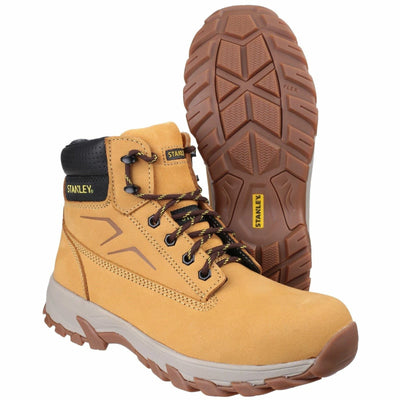 Stanley Men's Tradesman Leather Safety Honey Boots