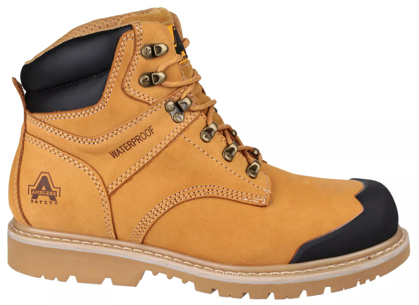 Amblers Safety Waterproof Men's Midsole Tan Boot