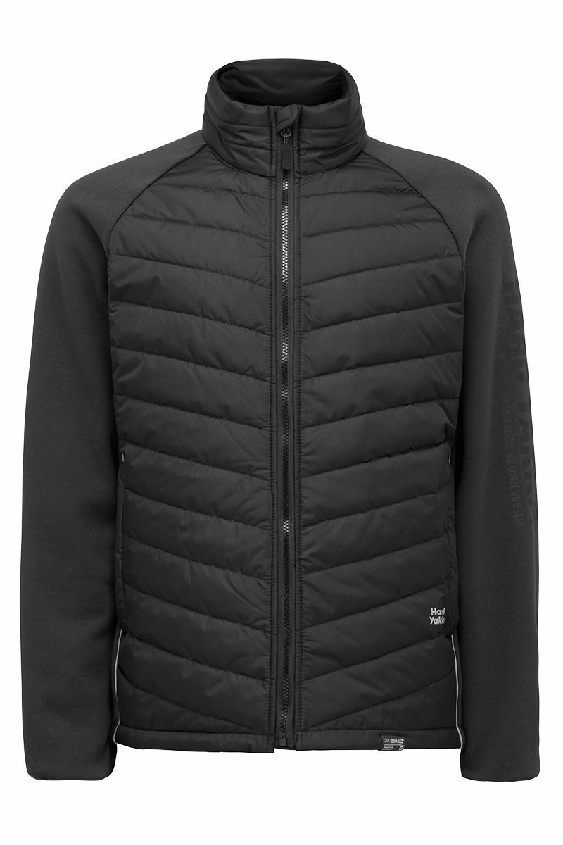 Hard Yakka Men's  Apex Hybrid Black Jacket