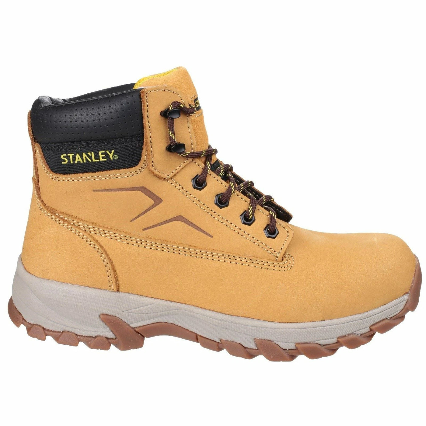 Stanley Men's Tradesman Leather Safety Honey Boots