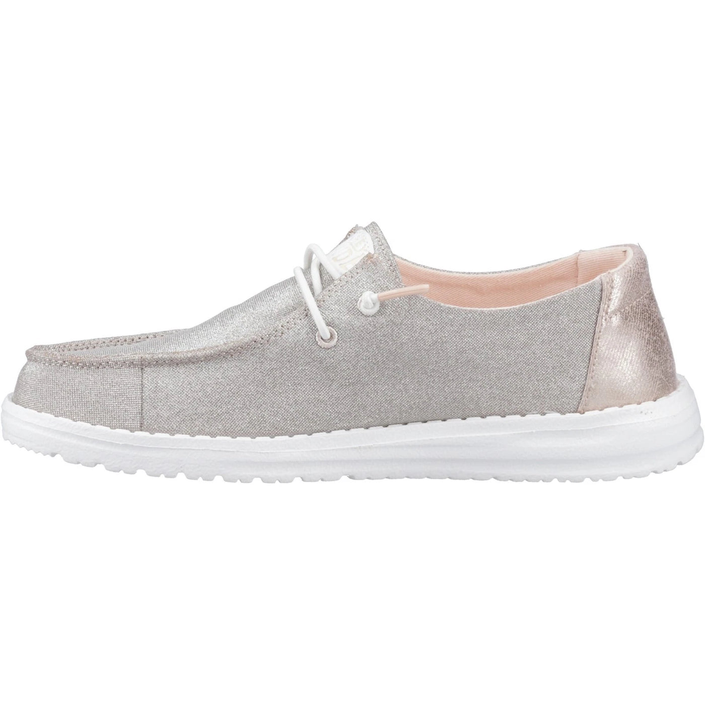 Heydude Wendy Metallic Sparkle Womens Casual Shoe