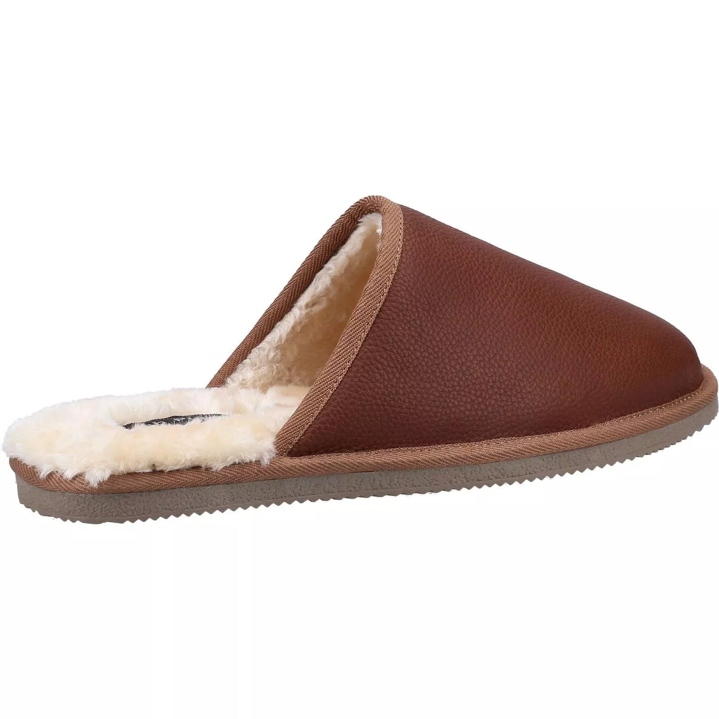 Hush Puppies Coady Leather Dark Slipper