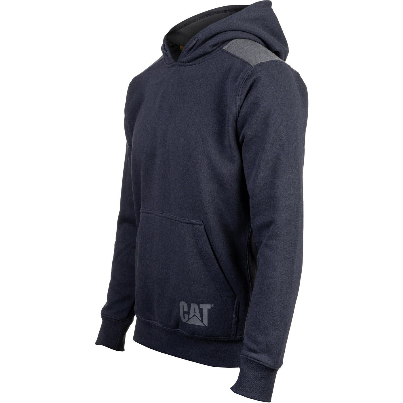 Caterpillar Logo Panel Hooded Mens Casual Warm Comfortable Sweatshirt