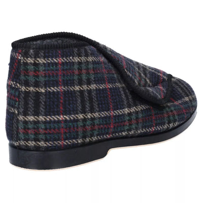 Gbs Classic William Great British Tartan Print Uppers Slippers