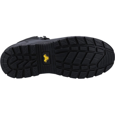 Amblers Safety Hiker Water Resistant Leather Upper Men's Black Boot
