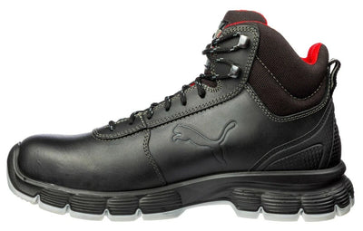 Puma Safety Men's Condor Mid High Black Shoe