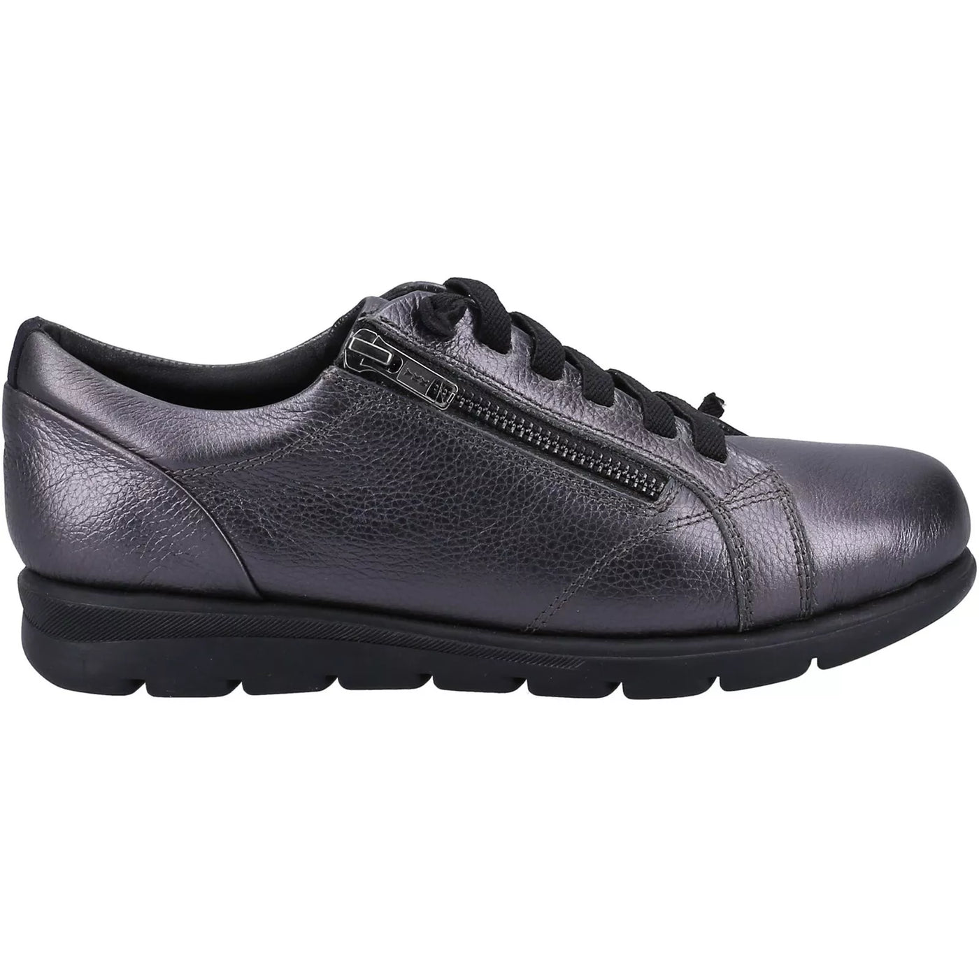 Fleet & Foster Ladies Polperro Leather Comfortable Leather Sneakers