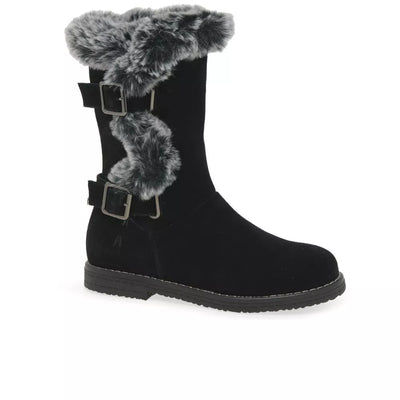 Hush Puppies Mini Megan Winter Suede Boot