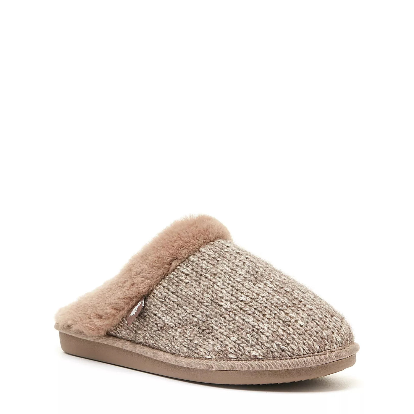 Rocket Dog Taupe Rosie Glenview Knit Comfort Slipper