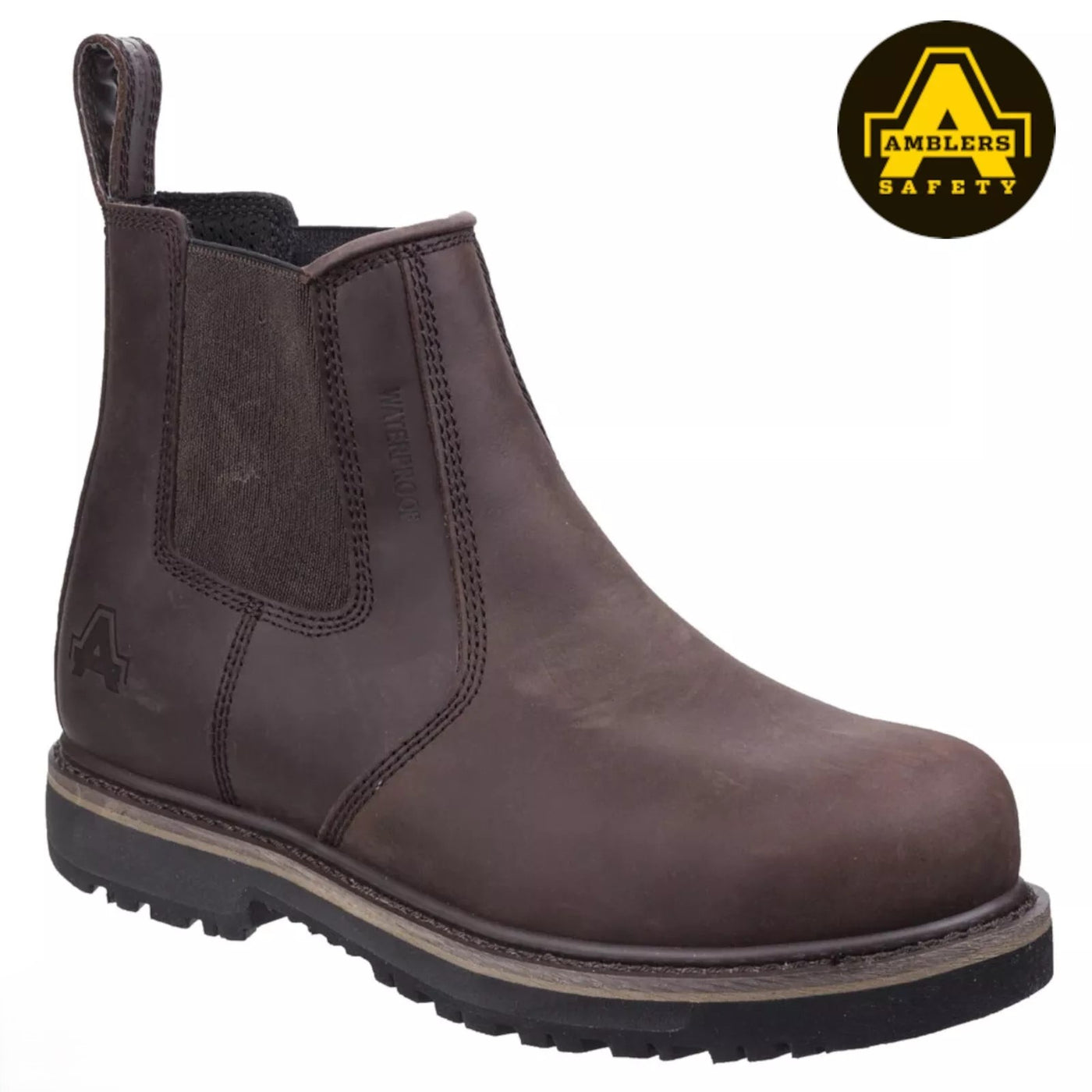 Amblers Carlisle Dealer Steel Toe Men Brown Boot