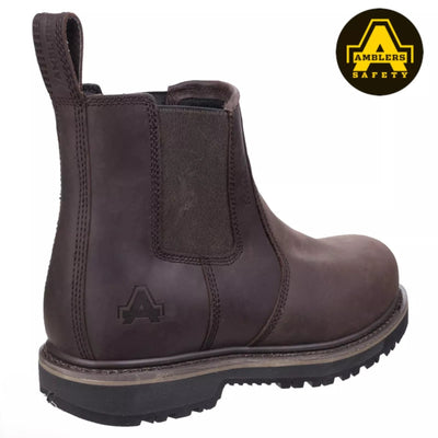 Amblers Carlisle Dealer Steel Toe Men Brown Boot